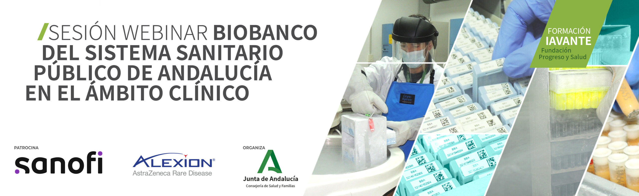 Sesión Webinar Biobanco del Sistema Sanitario Público de Andalucía