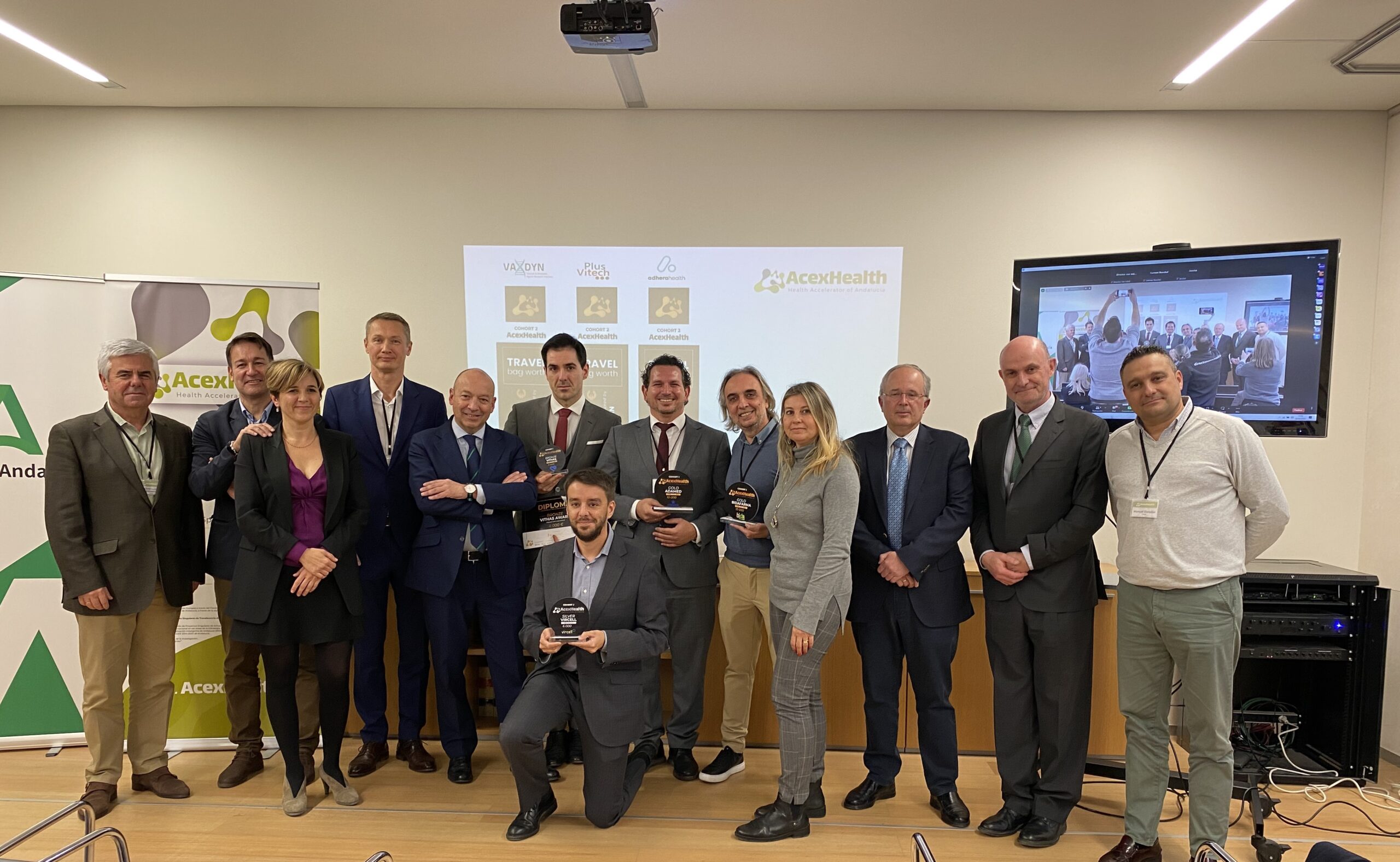 VaXdyn, Plus Vitech, AdheraHealth y Heuristik, elegidas las mejores startups del sector salud de Andalucía