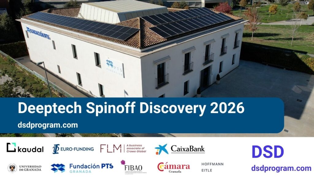 El Parque Tecnológico de la Salud de Granada acogerá el programa Deeptech Spinoff Discovery 2026 y abre hoy su periodo de inscripción