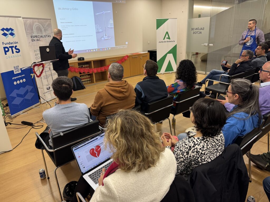 Videojuegos, salud digital y transparencia algorítmica: la IA a debate en el 7º AiBirras en Fundación PTS Granada