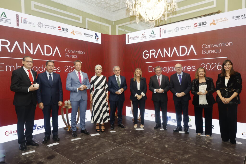 El Congreso de Investigación PTS Granada, reconocido como Embajador de la Ciudad por el Granada Convention Bureau